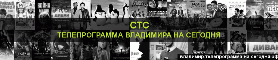 Телепрограмма на сегодня канала СТС, Владимир